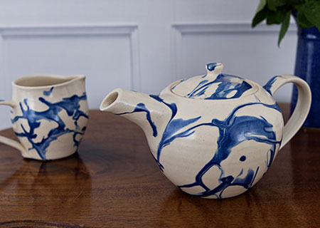 Marbled pots | Judith Hobbs