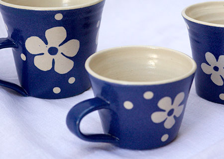 Flower Mugs | Judith Hobbs