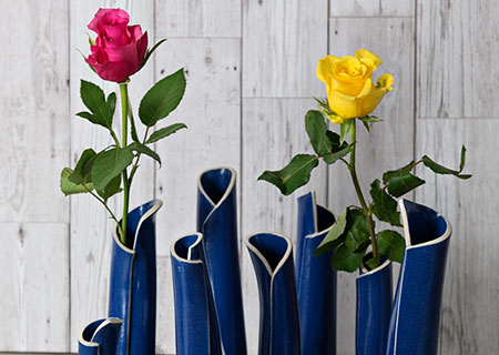 Asymmetric vases | Judith Hobbs